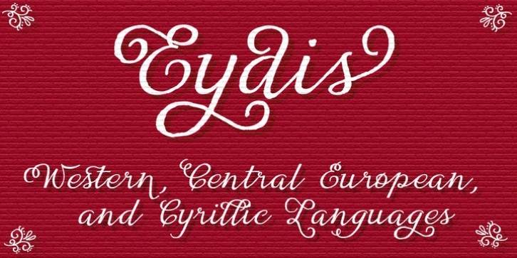 Eydis font preview