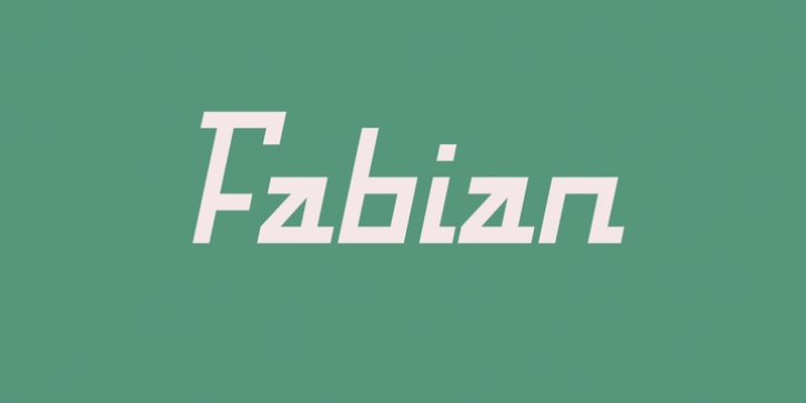 Fabian font preview