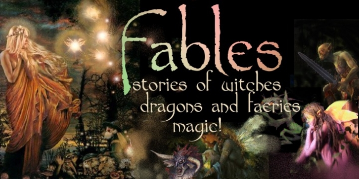 Fable font preview
