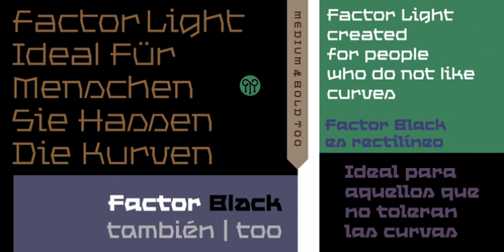 Factor font preview