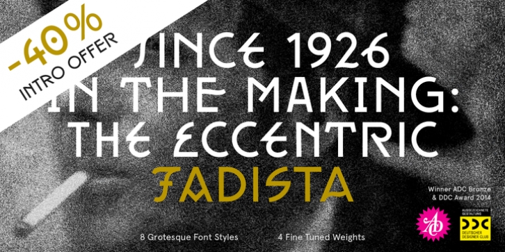 Fadista font preview