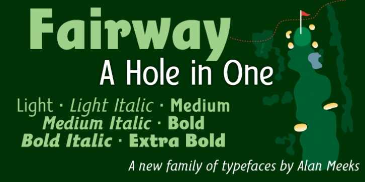 Fairway font preview