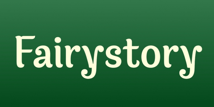 Fairystory font preview