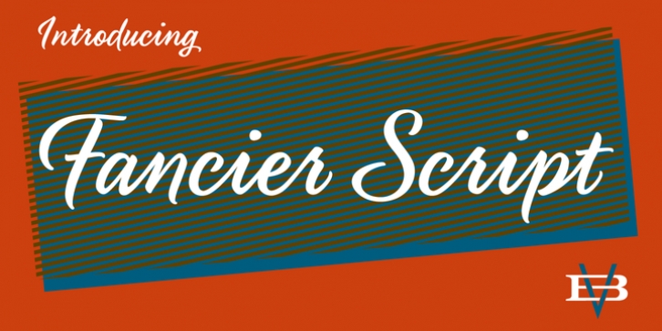 Fancier Script font preview