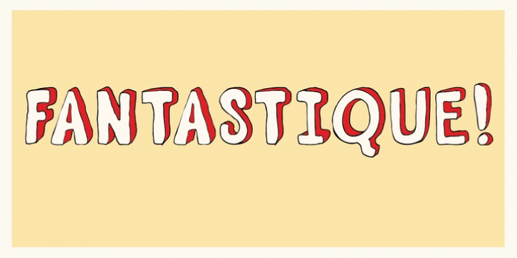 Fantastique font preview