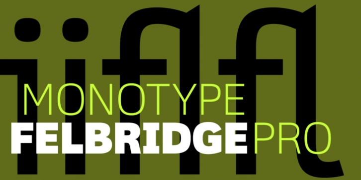 Felbridge font preview