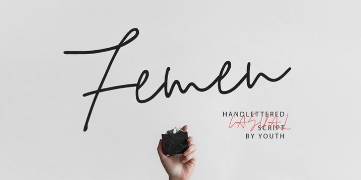 Femen font preview