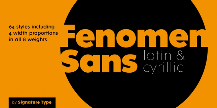 Fenomen Sans font preview