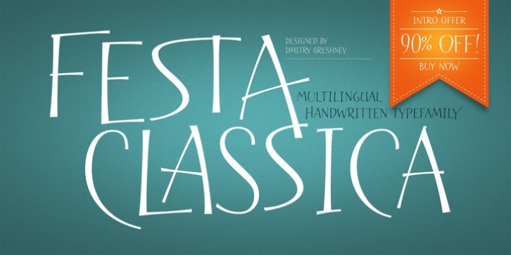 Festa Classica font preview