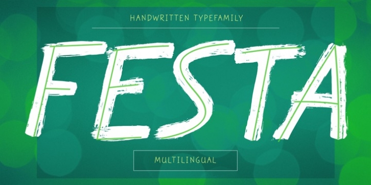 Festa font preview