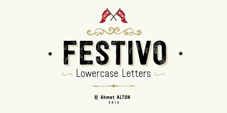 Festivo LC font preview