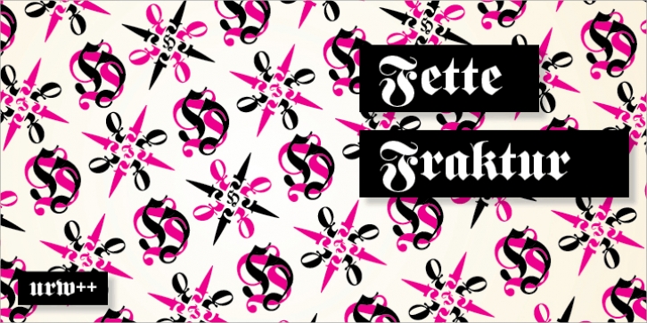 Fette Fraktur font preview