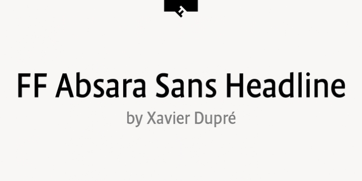 FF Absara Sans Headline font preview