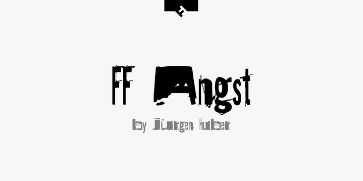 FF Angst font preview