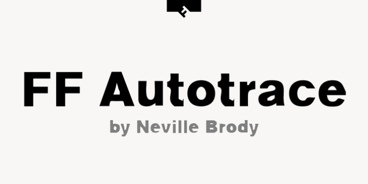 FF Autotrace font preview