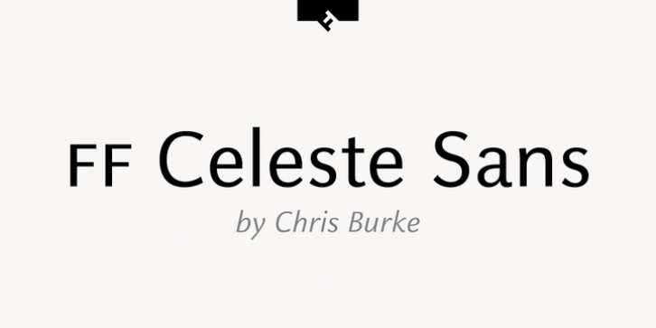 FF Celeste Sans font preview