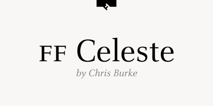 FF Celeste font preview