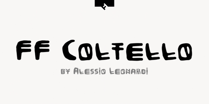 FF Coltello font preview