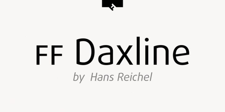 FF Daxline Office font preview