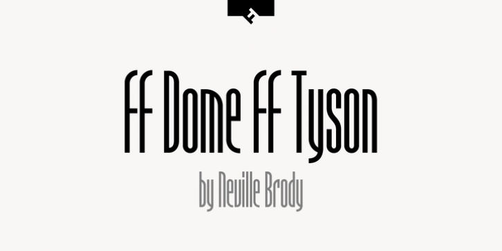FF Dome font preview