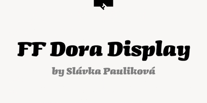 FF Dora Display font preview
