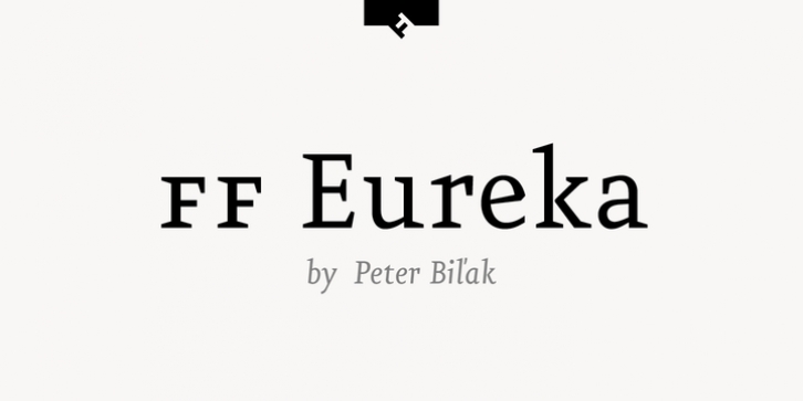 FF Eureka font preview