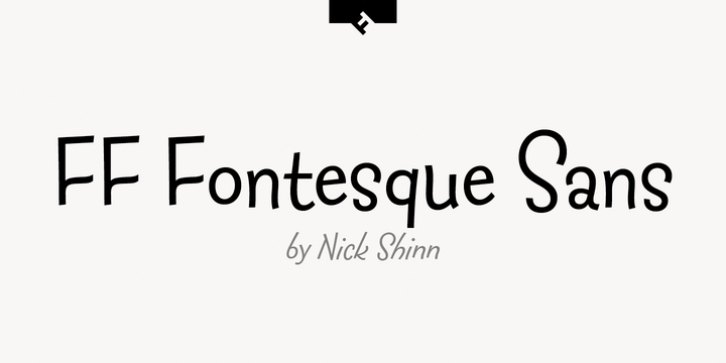 FF Fontesque Sans Pro font preview