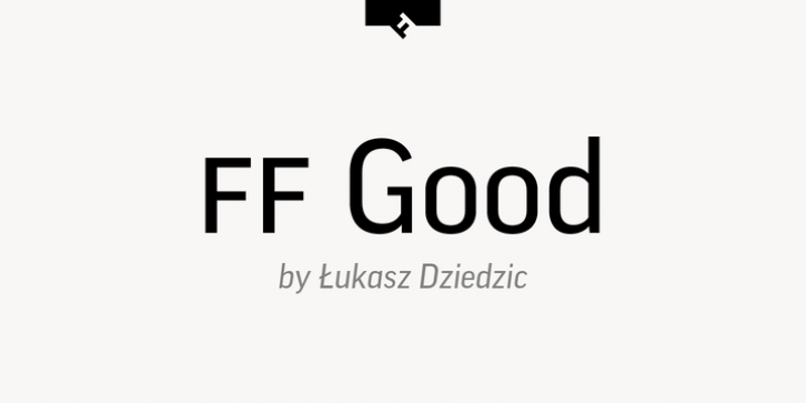 FF Good Pro font preview