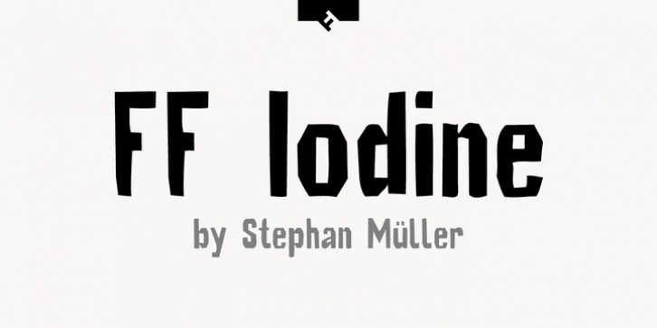 FF Iodine font preview