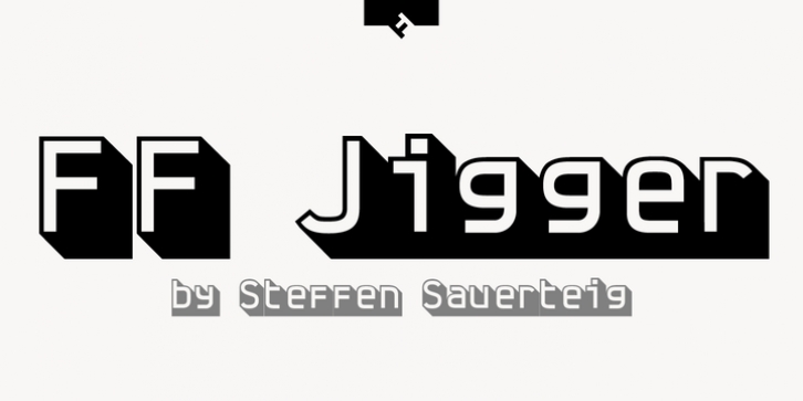 FF Jigger font preview