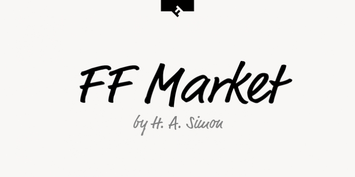 FF Market font preview