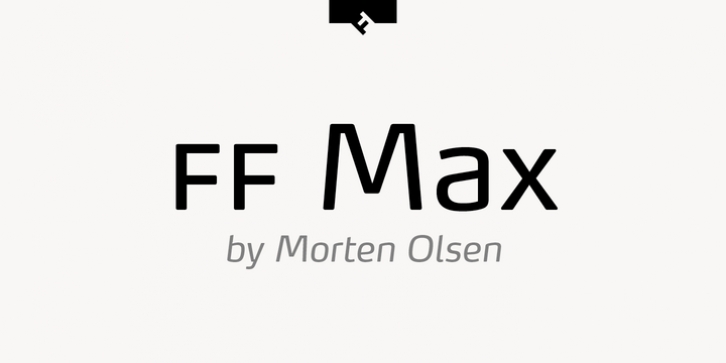 FF Max font preview