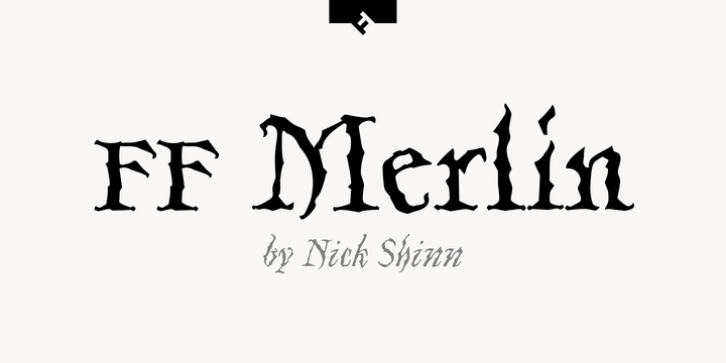 FF Merlin font preview