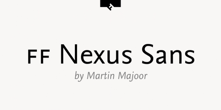 FF Nexus Sans Pro font preview
