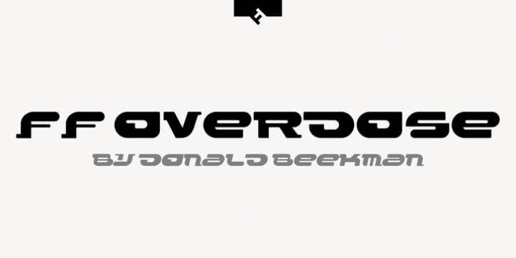 FF Overdose font preview