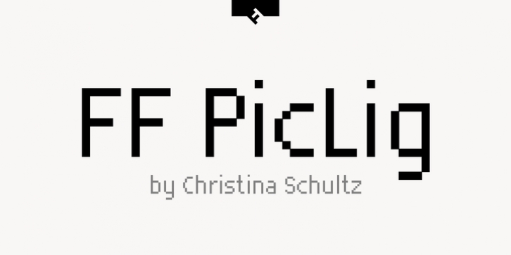 FF PicLig font preview