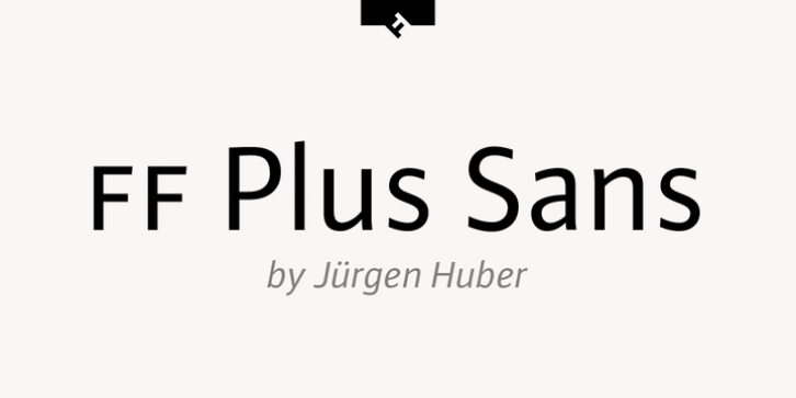 FF Plus Sans font preview