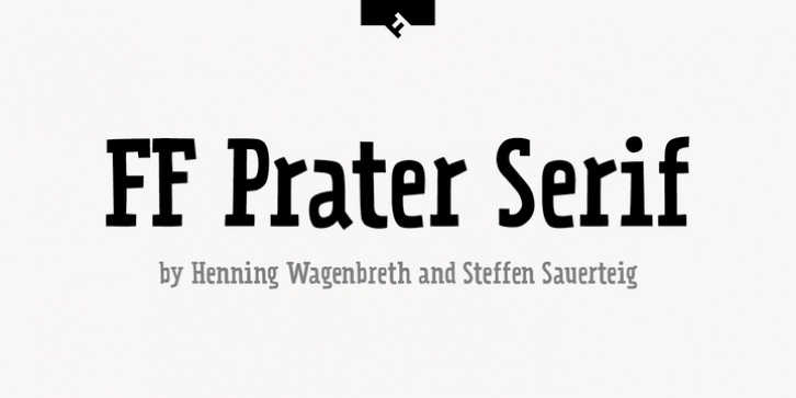 FF Prater Serif font preview