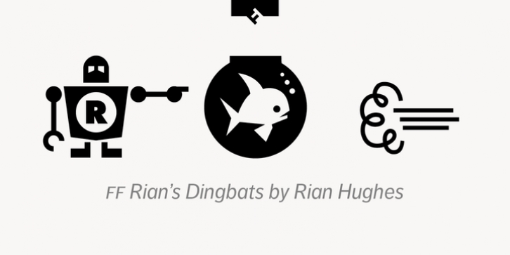 FF Rian's Dingbats font preview