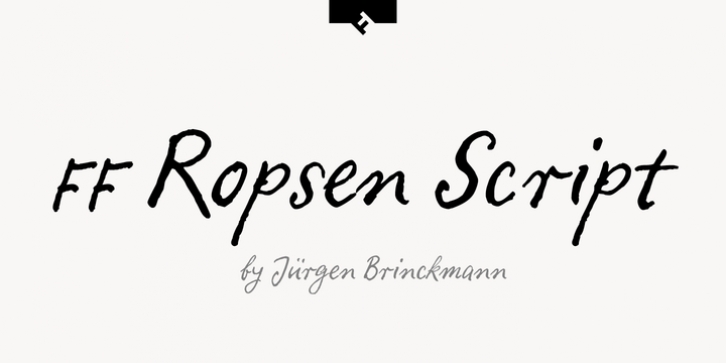FF Ropsen Script font preview