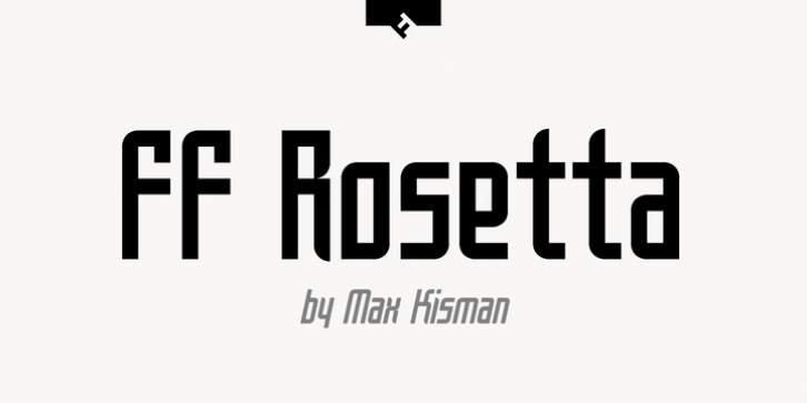 FF Rosetta font preview