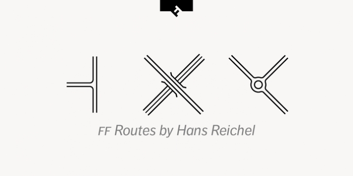 FF Routes font preview