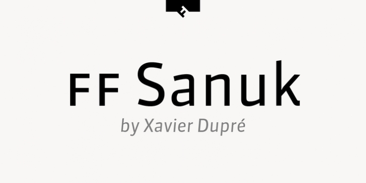 FF Sanuk Pro font preview