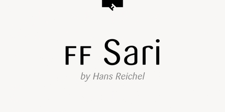 FF Sari font preview