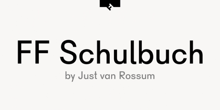 FF Schulbuch font preview