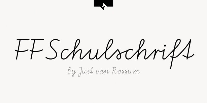 FF Schulschrift font preview