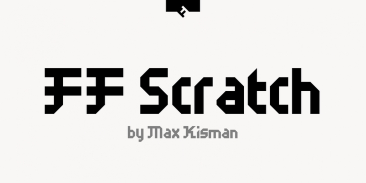 FF Scratch font preview