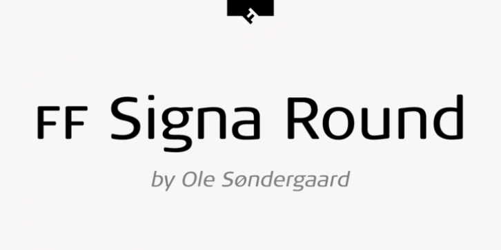 FF Signa Round Pro font preview