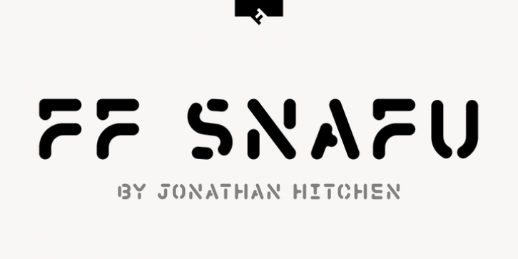 FF Snafu font preview