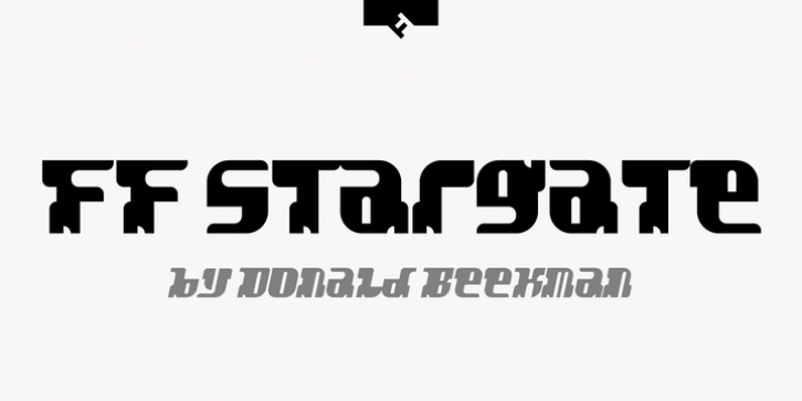 FF Stargate font preview